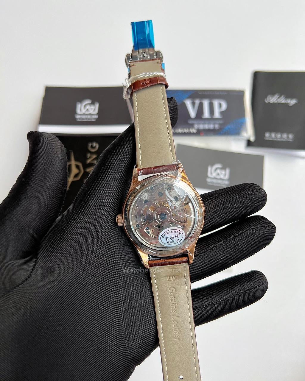 Ailang Double Flywheel Automatic (Brown/Black) AL8822