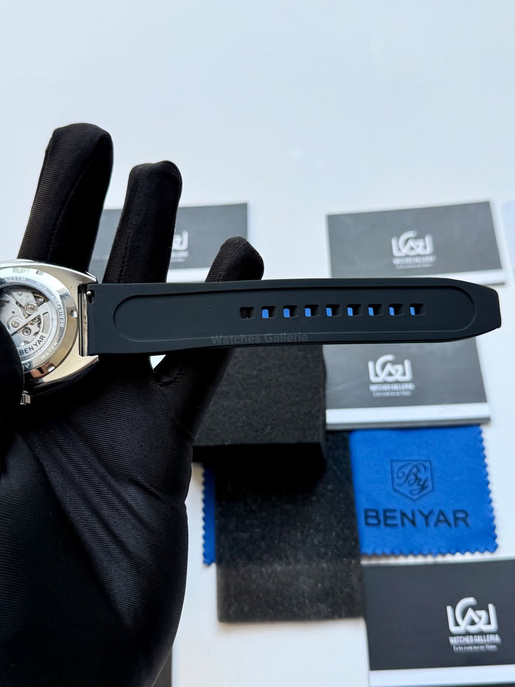 Benyar BY5211 Turtle Automatic Black Dial Luxury Men’s Watch in Pakistan – Stainless Steel Automatic Watch