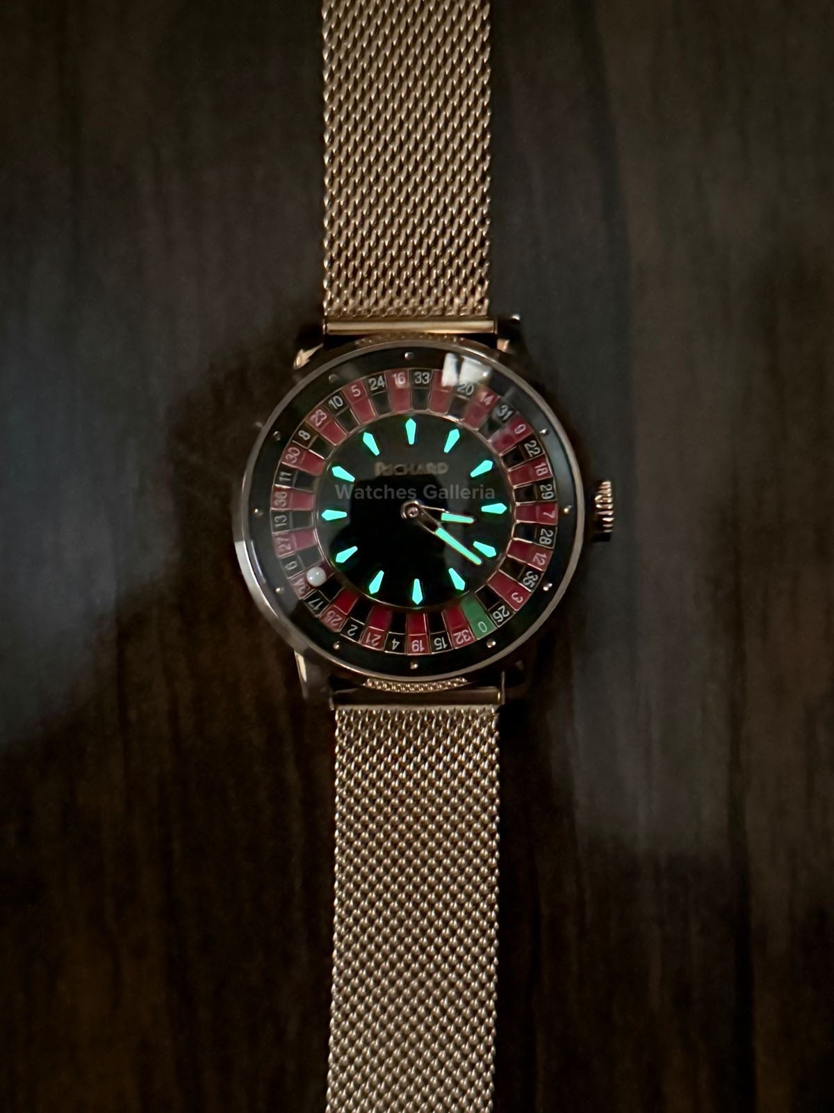 Richard Casino Automatic (Mesh Bracelet) RH002 Watches Galleria