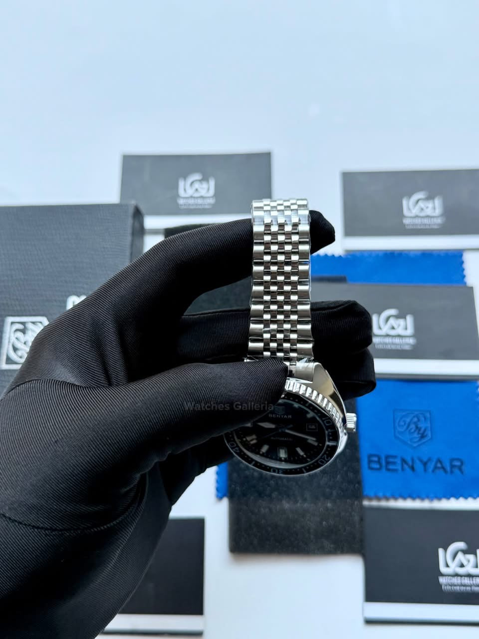 Benyar BY5211 Turtle Automatic Black Dial Luxury Men’s Watch in Pakistan – Stainless Steel Automatic Watch