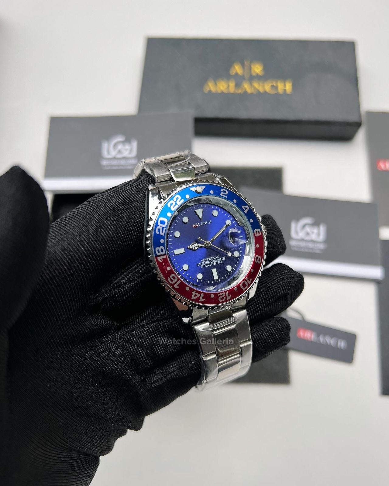 Arlanch Submariner Quartz Pepsi AR3050