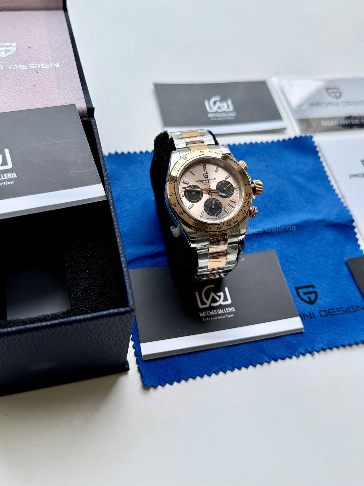 Pagani Design Daytona Quartz (Rose Gold Two Tone) PD1644