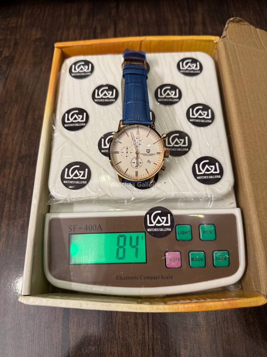 Pagani Design PD2720K |  Blue Rose Gold White | Flight Chronograph Limited Edition Blue Rose Gold White Quartz Watch