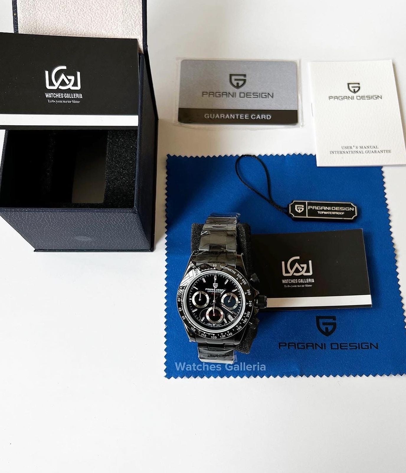 Pagani Design Daytona Quartz Special Edition (All Black) PD1644