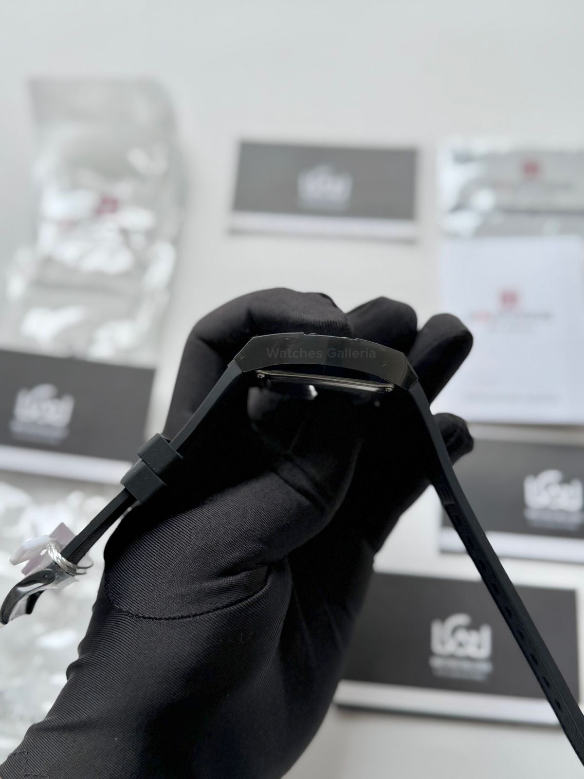 Naviforce NF7105 Tonneau Watch (Black) Naviforce Watch in Pakistan