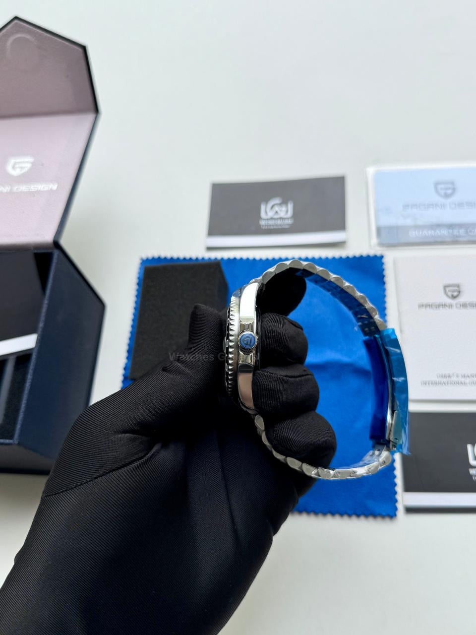 Pagani Design PD1662 GMT Master II Jubilee Edition Automatic (All Black) Pagani Design in Pakistan