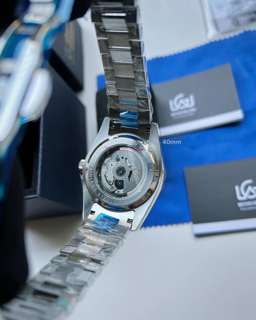 Pagani Design Date Day Automatic 40mm Seiko NH36A Ice Blue Dial PD1783