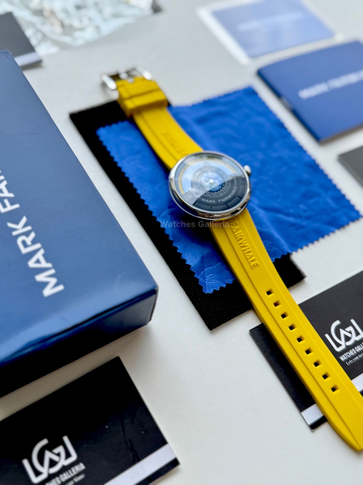 Mark Fairwhale Earth Planet Quartz (Yellow) MFW5700 Watches Galleria © Copyrights All Right Reserved