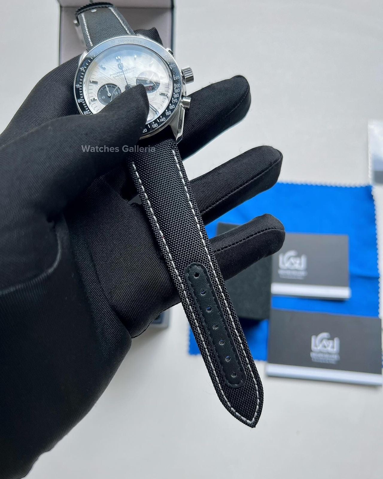 Pagani Design Speedmaster Moonwatch Black Quartz (Canvas Exclusive) PD1701 Watches Galleria