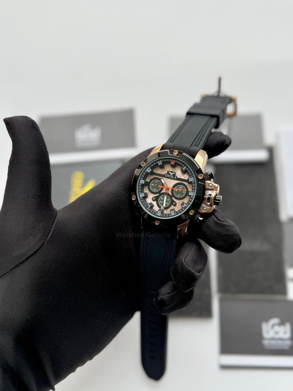 Onola Chronofighter ON6858 (Black Gold) Onola Watch