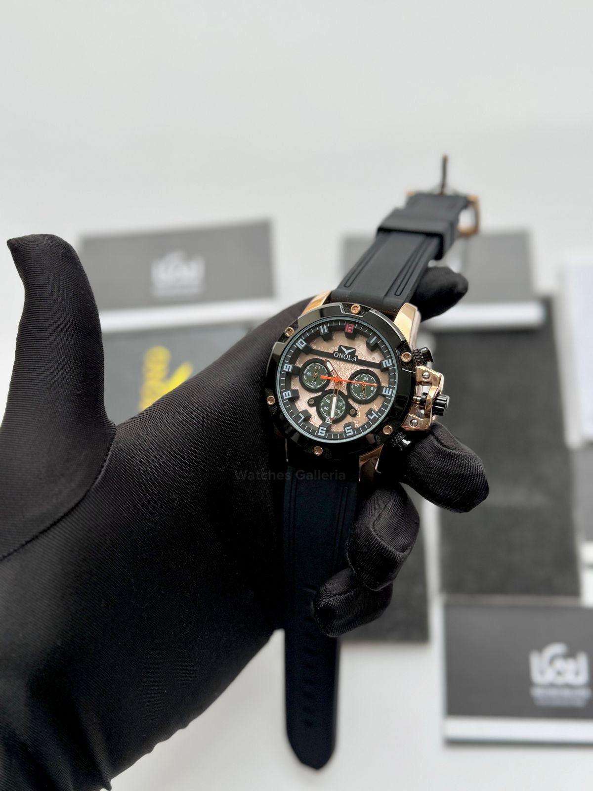 Onola Chronofighter ON6858 (Black Gold) Onola Watch