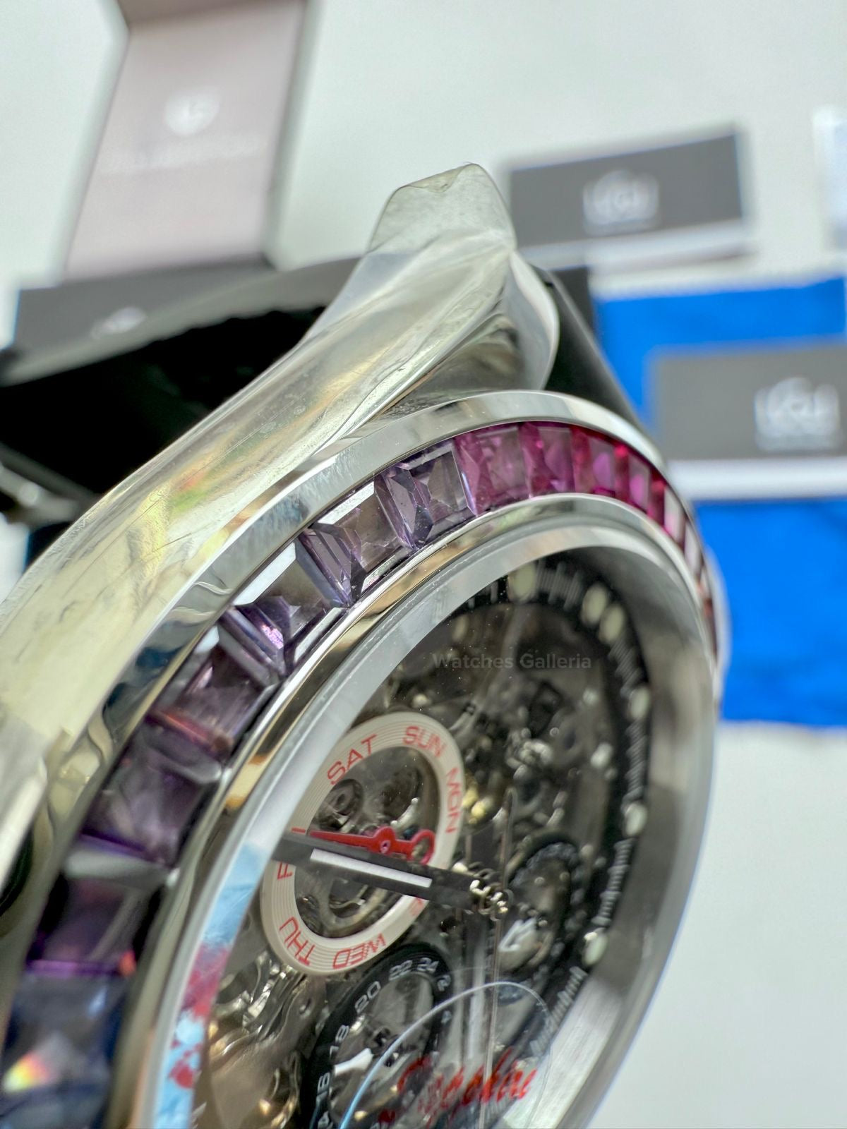 Pagani Design Rainbow Skeleton Automatic PD1653 (Silicon) Pagani Design in Pakistan