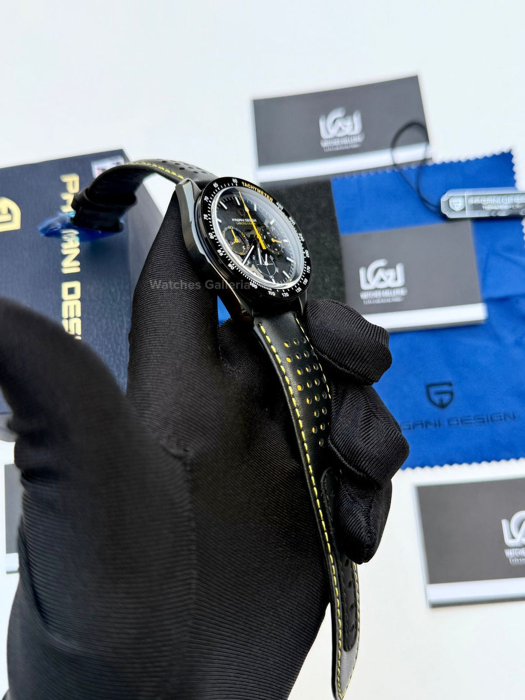 Pagani Design Speedmaster Dark Side of the Moon Apollo 8 Quartz PD1779 Watches Galleria