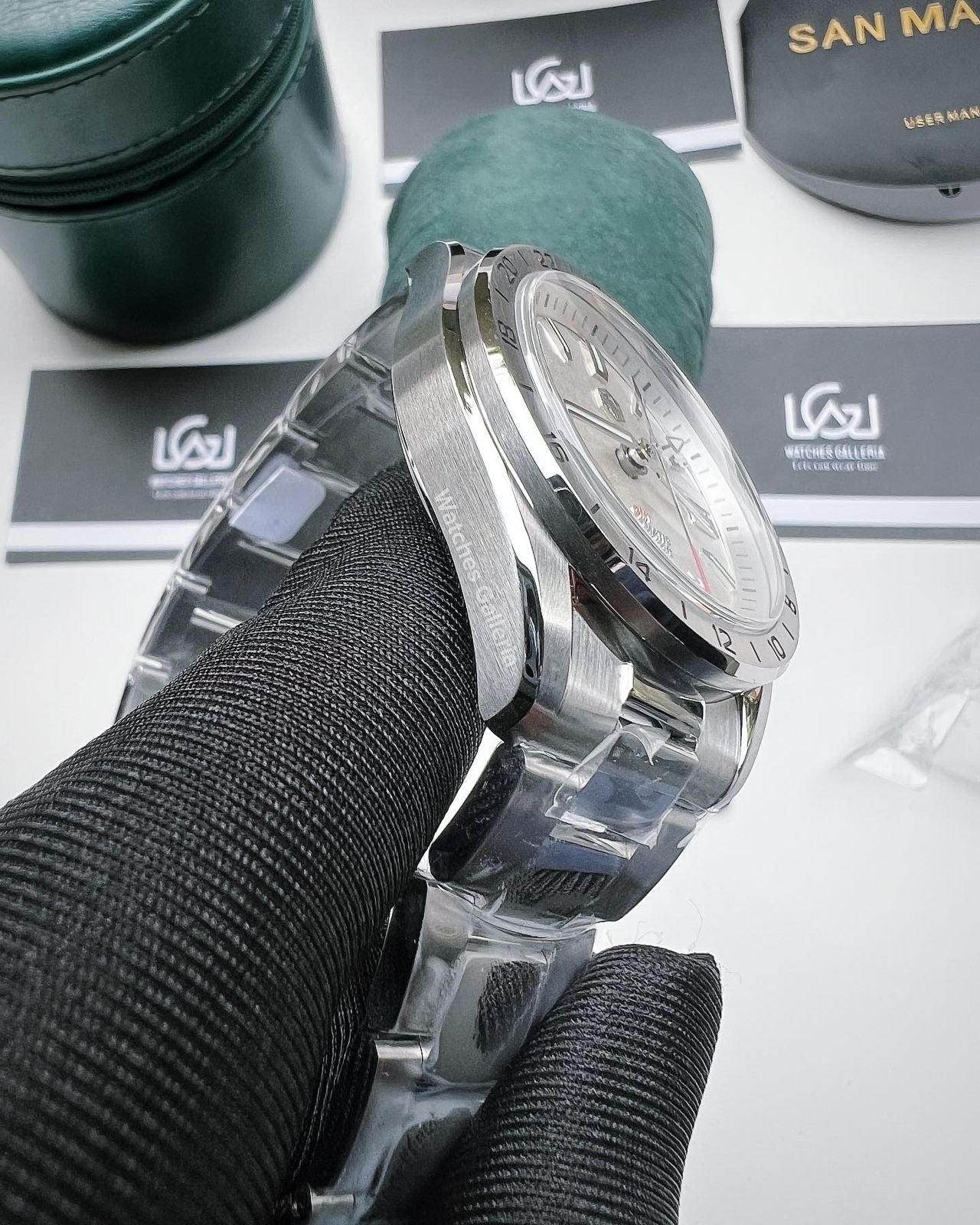San Martin Desert White Automatic SN0129