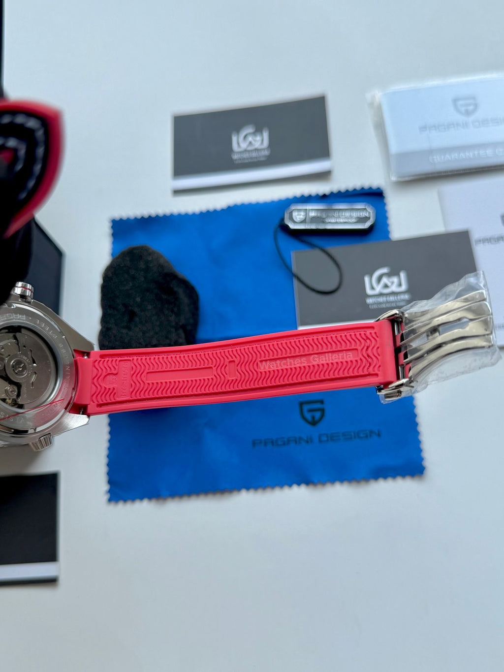 Pagani Design Sea Master Planet Ocean Automatic PD1679 (Blue/Red) Pagani Design in Pakistan