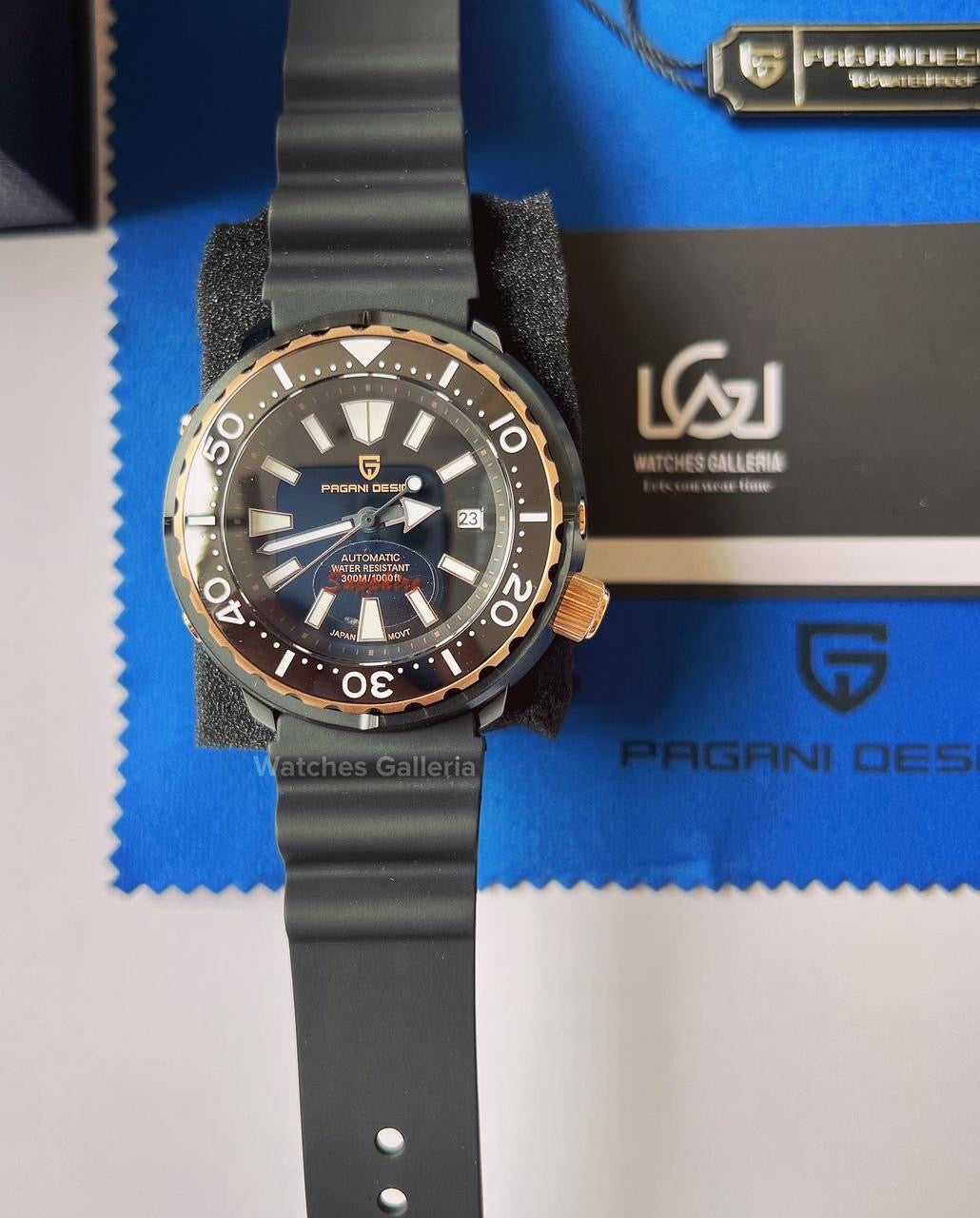 Pagani Design Tuna Automatic (Black Gold) PD1695