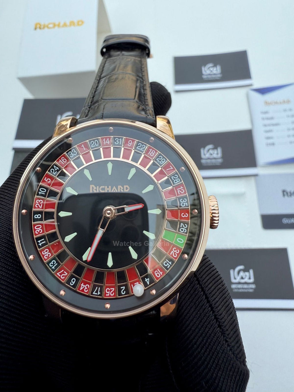 Richard Casino Automatic (Black) RH002 Watches Galleria