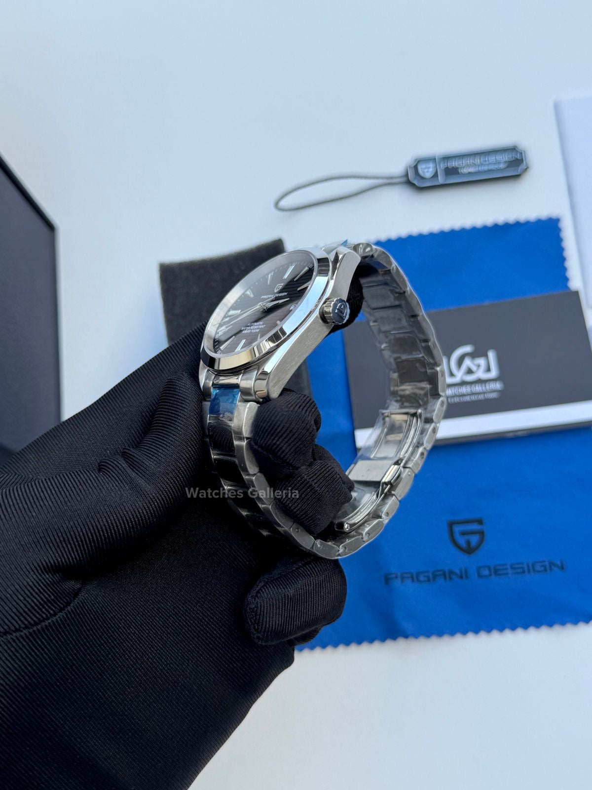 Pagani Design Aqua Terra Automatic (Black) PD1688 Watches Galleria
