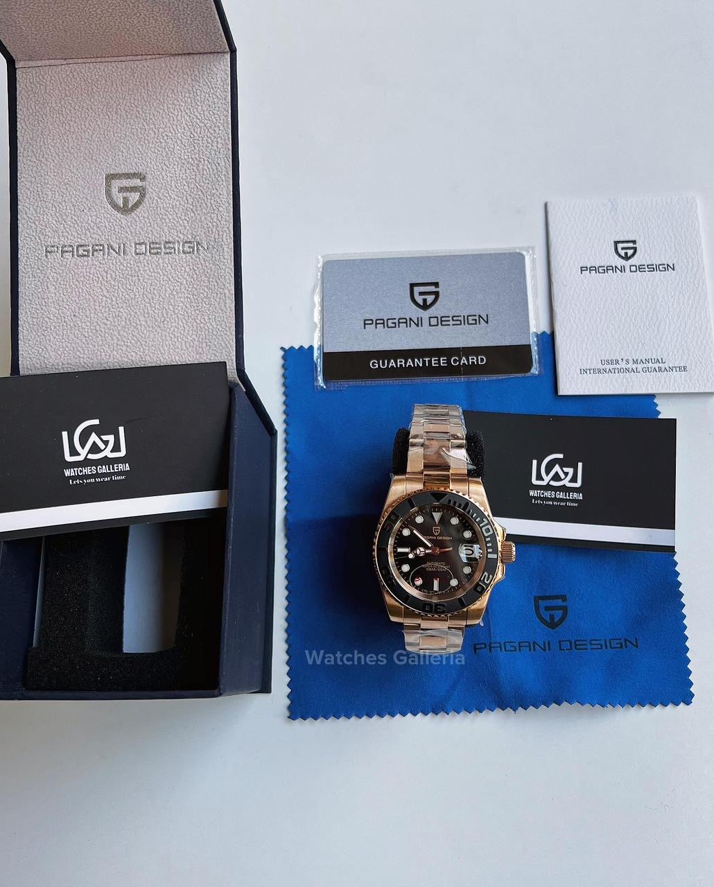 Pagani Design YachtMaster Automatic (Rose Gold) PD1651 (Special Edition)