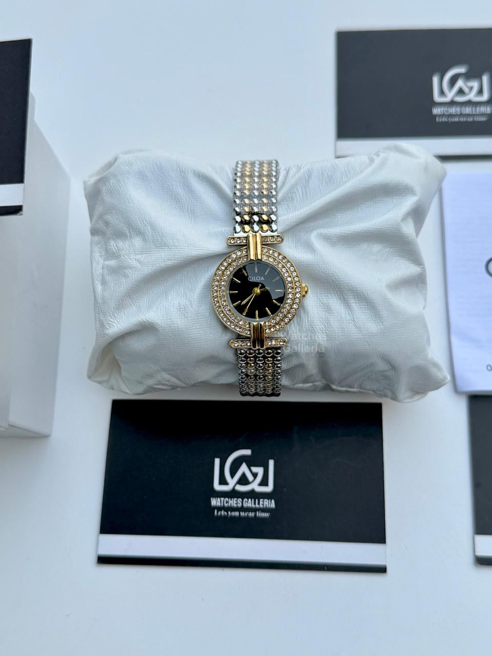 Ciloa 628 Ladies Watch Quartz (Two Tone) Ciloa Watch in Pakistan
