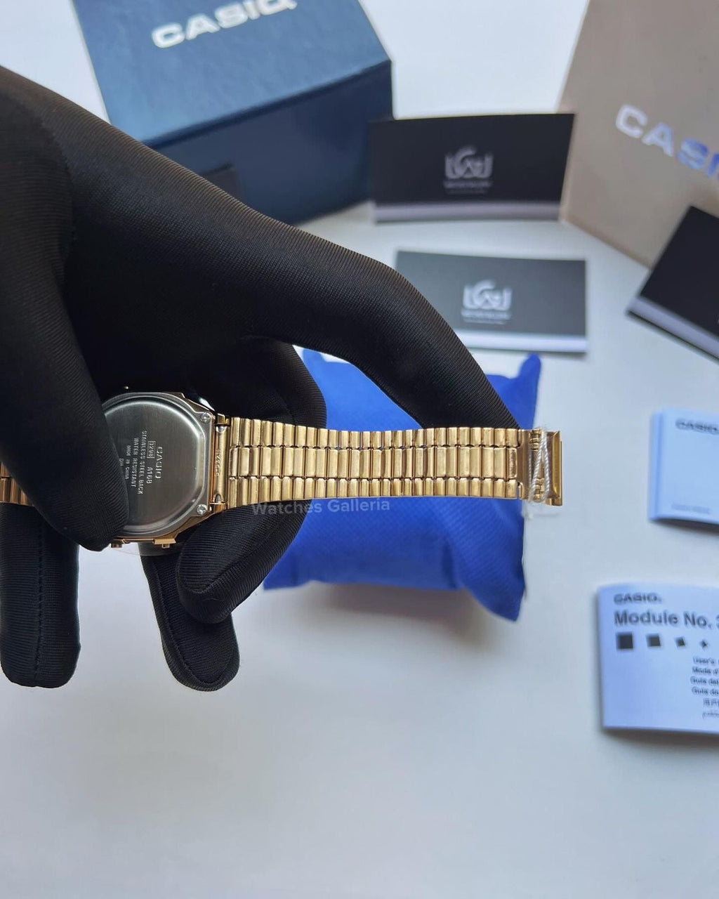 Casio Vintage Digital (Gold) A168WG Watches Galleria