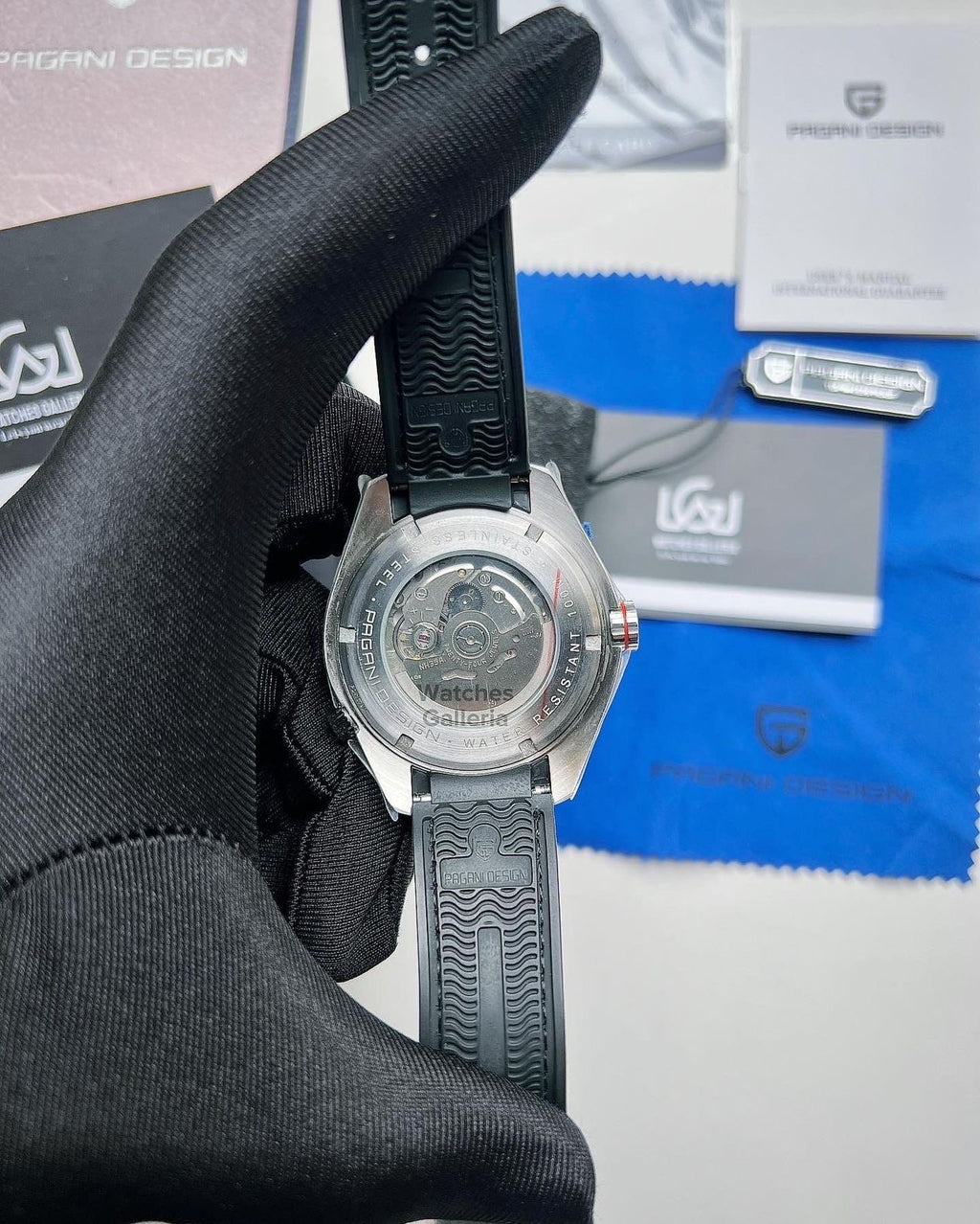 Pagani Design Sea Master Planet Ocean Automatic (Black) PD1679 "DISCONTINUED"