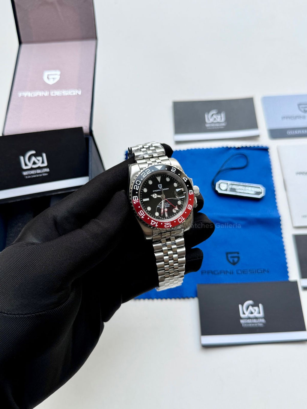 Pagani Design GMT Master II Automatic (Coke) Pearl DG5833 PD1662