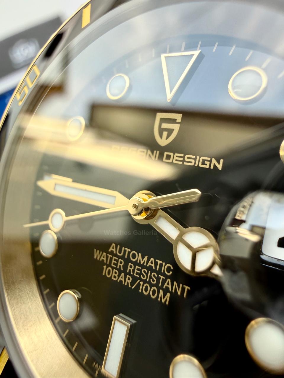 Pagani Design PD1661 Submariner (Gold Black) Pagani Design in Pakistan