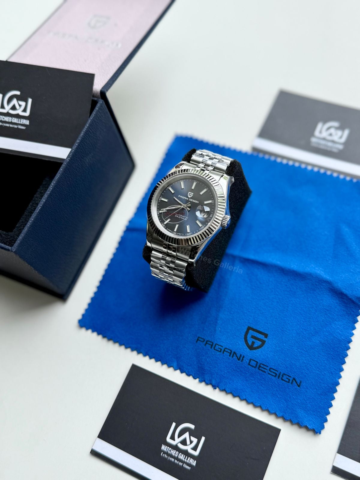 Pagani Design Datejust Automatic PD1645 (Blue) Pagani Design in Pakistan