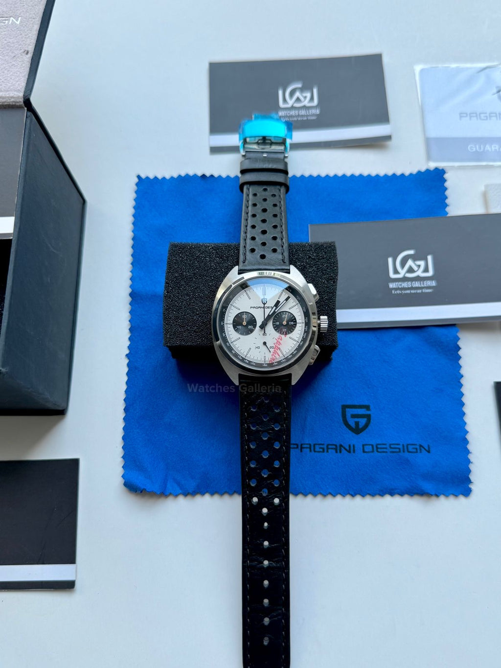 Pagani Design Vintage Chronograph Quartz PD1782 (White) Pagani Design in Pakistan