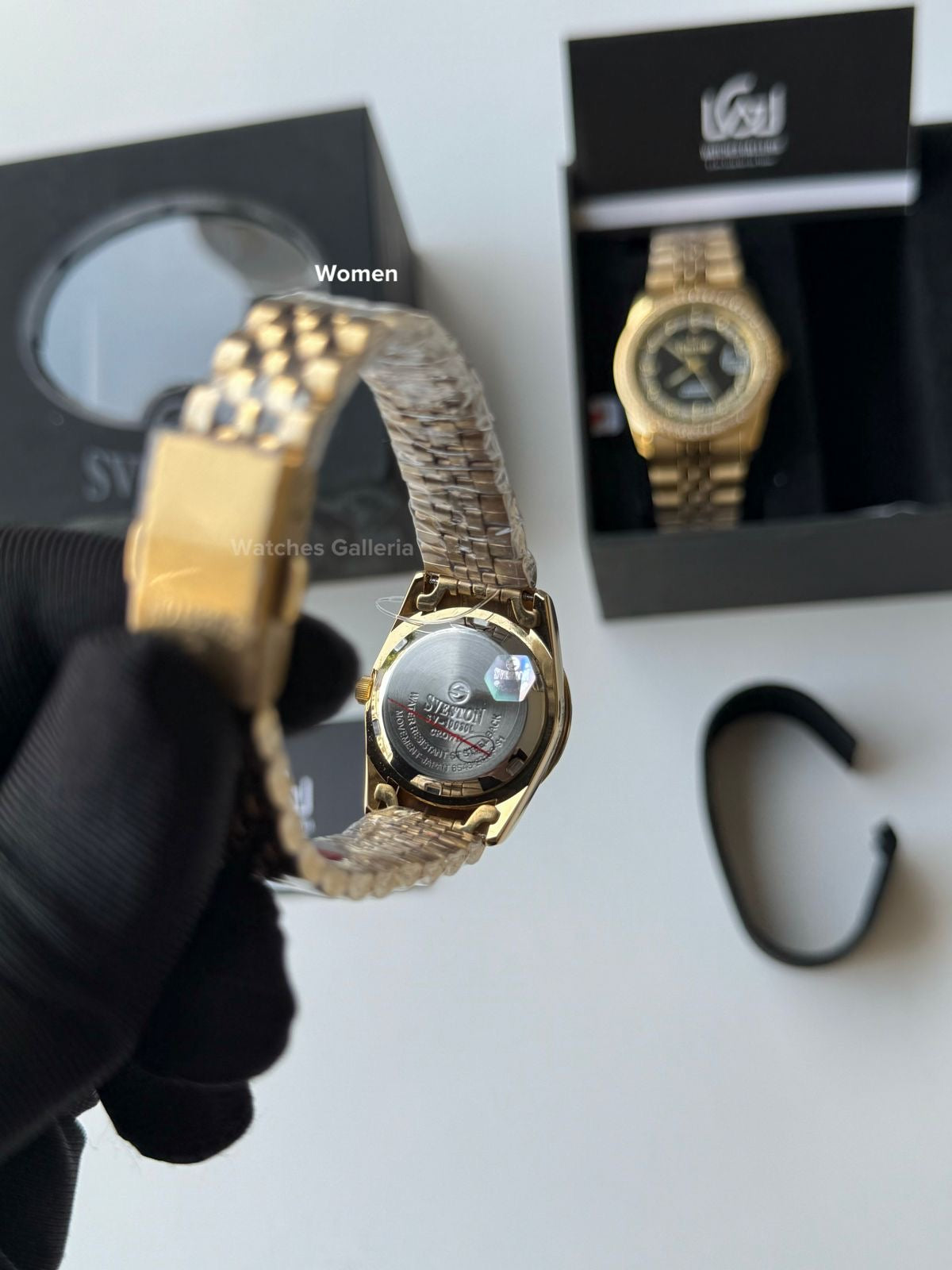 Sveston Couple Watch Quartz Datejust (Stones) SV10030G Watches Galleria