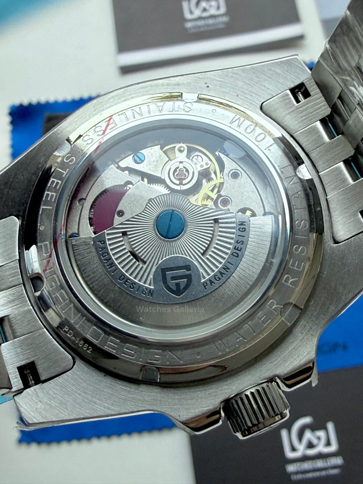 Pagani Design GMT Master II Automatic (Batgirl) Pearl DG5833 PD1662