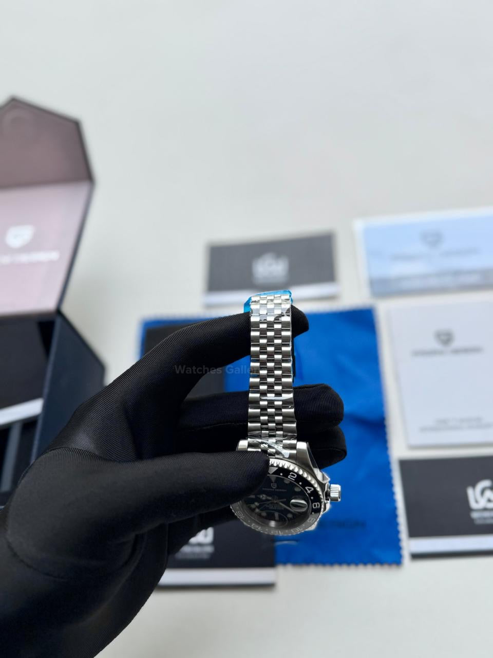 Pagani Design PD1662 GMT Master II Jubilee Edition Automatic (All Black) Pagani Design in Pakistan