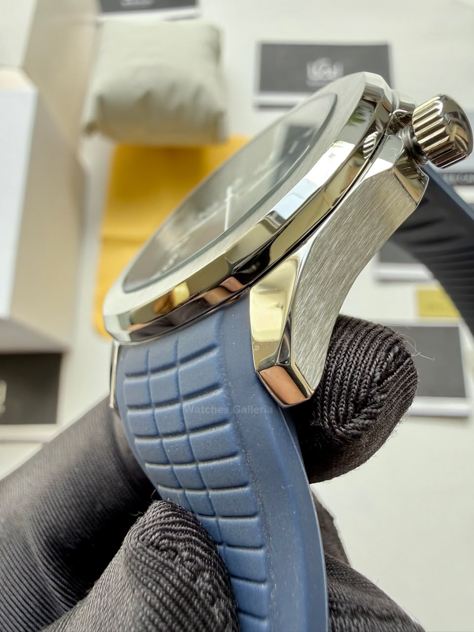 Specht & Sohne SP0008A1 Aquanaut Blue Automatic Watch for Men Sapphire Crystal Original Specht & Sohne Watch Pakistan