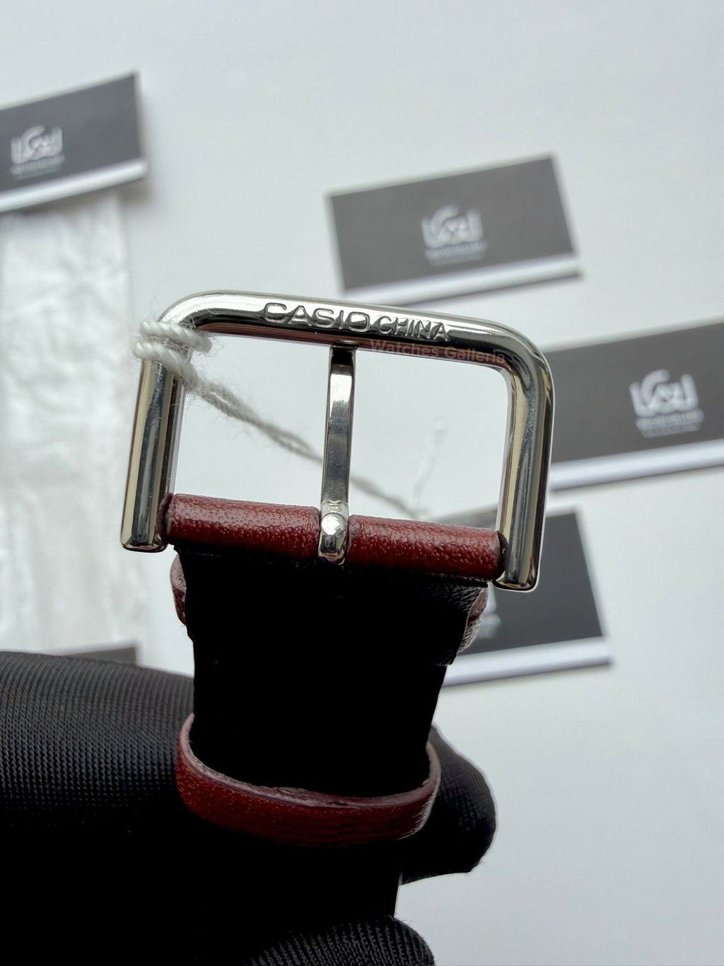 Casio AE-1200WHL-5AVDF World Time Digital Watch Brown Leather Strap 100M Water Resistant – 10 Year Battery