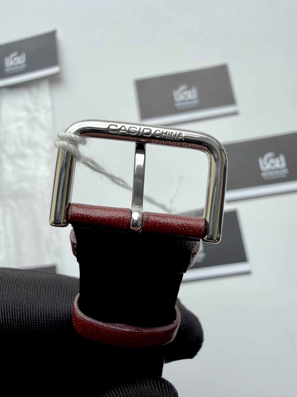 Casio AE-1200WHL-5AVDF World Time Digital Watch Brown Leather Strap 100M Water Resistant – 10 Year Battery