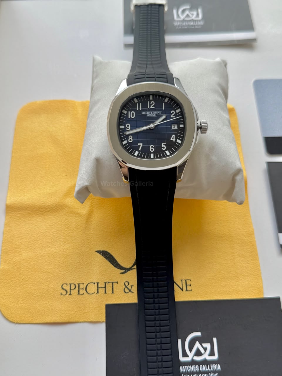 Specht & Sohne SP0008A1 Aquanaut Blue Automatic Watch for Men Sapphire Crystal Original Specht & Sohne Watch Pakistan
