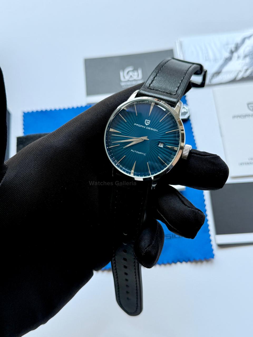 Pagani Design PD2770 Cocktail Automatic Watch Blue Black Dial – Luxury Men’s Mechanical Dress Watch in Pakistan | Watches Galleria