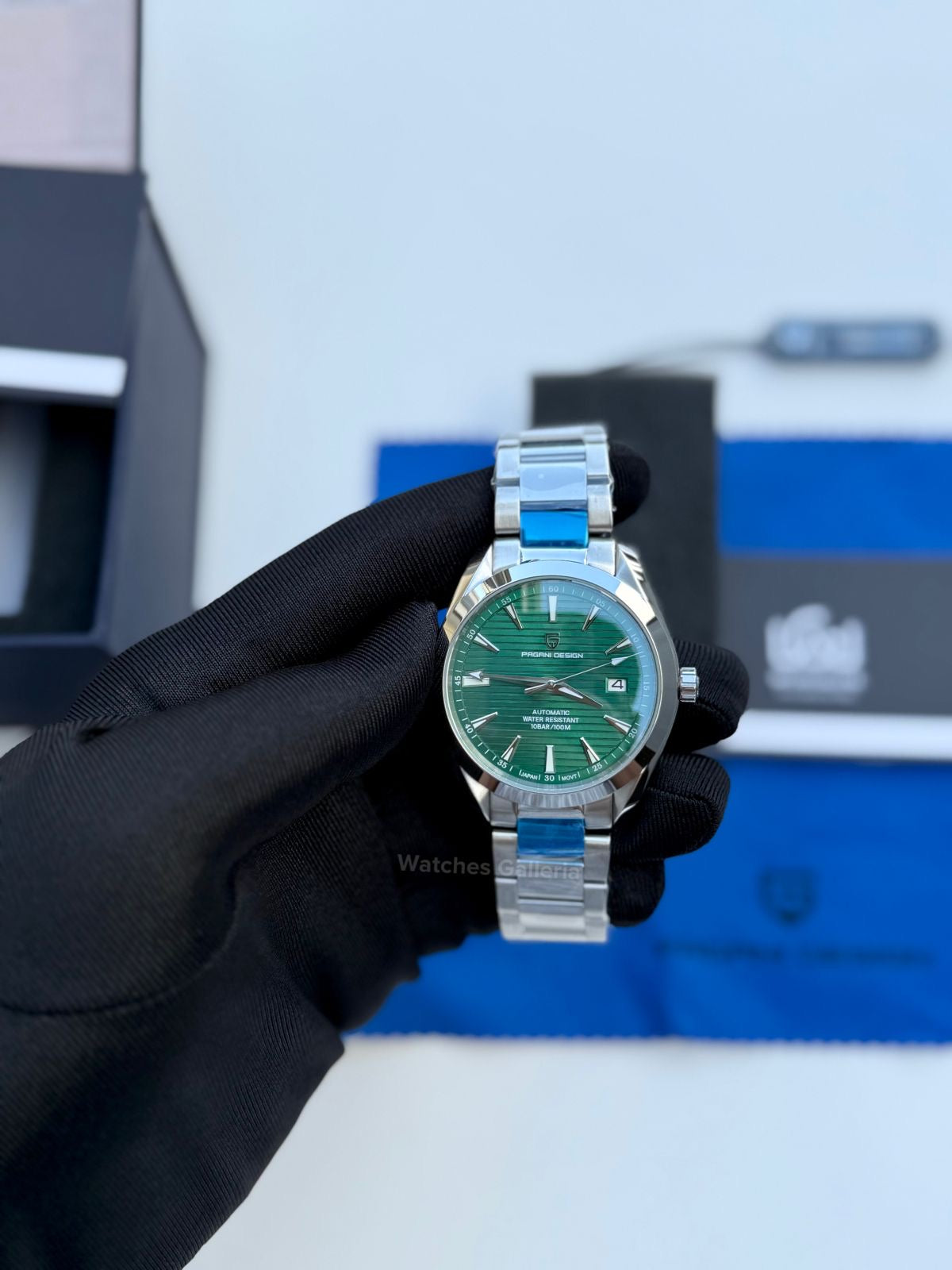 Pagani Design Aqua Terra (Green) PD1688 Watches Galleria