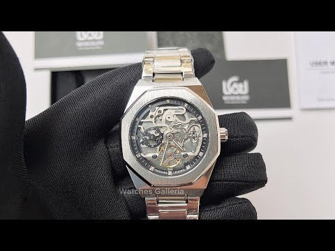 Forsining Royal Oak Skeleton Automatic (Silver) TM375G